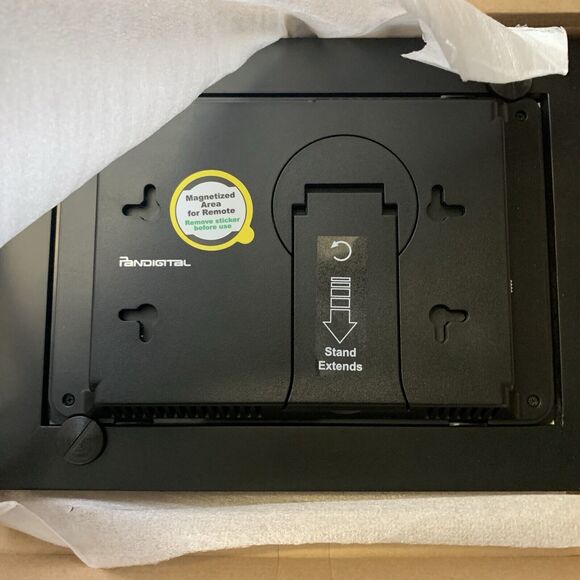 Pandigital Digital Photo Frame 4000 Images 512 MB Remote 7" LCD Screen PI7056AWB - Picture 6 of 7